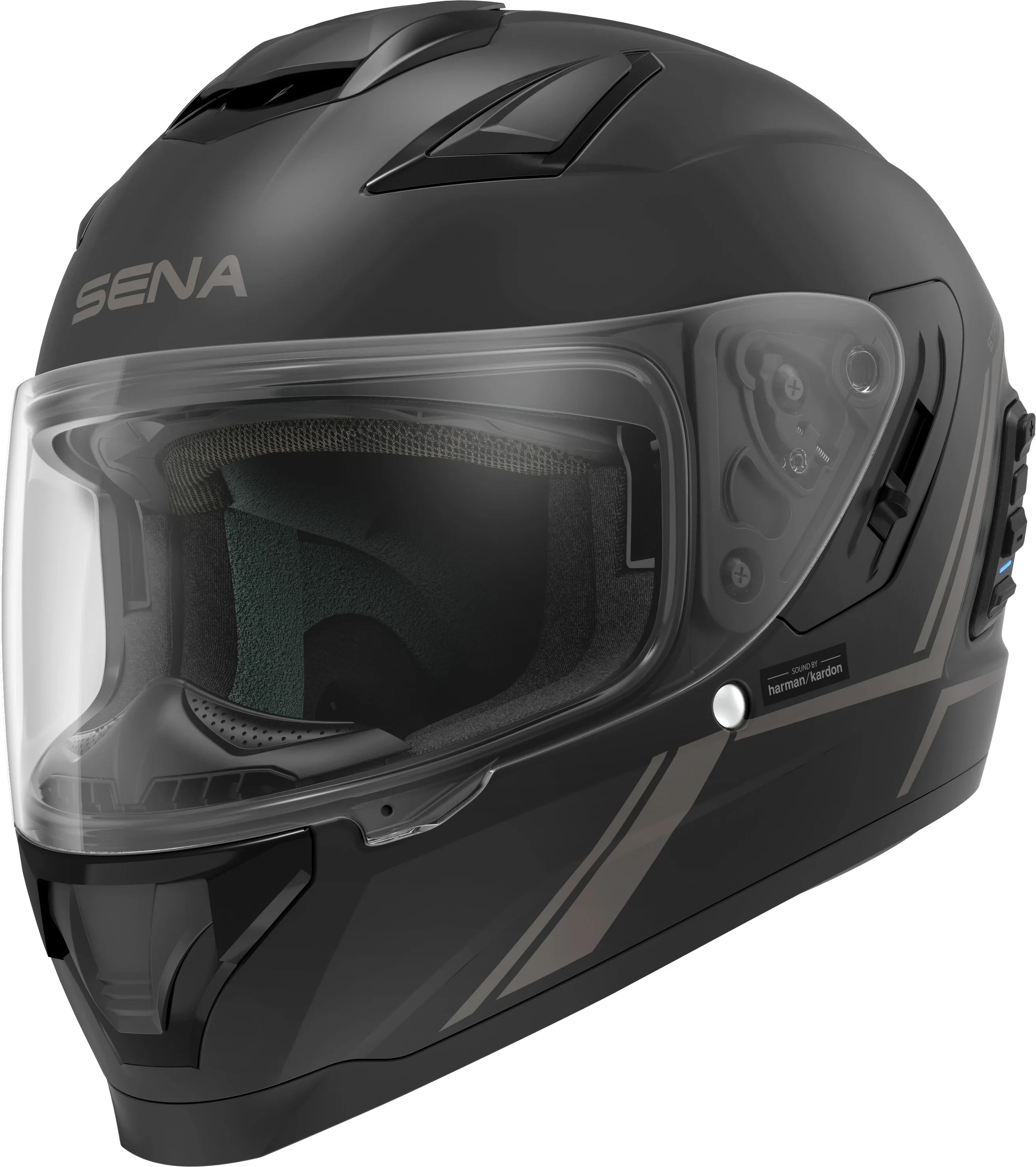 bell stryker bike helmet SENA Full Face w/ Mesh Intercom The Stryker helmet is 4th of july bike best helmet Color:OG-30cm-with glass