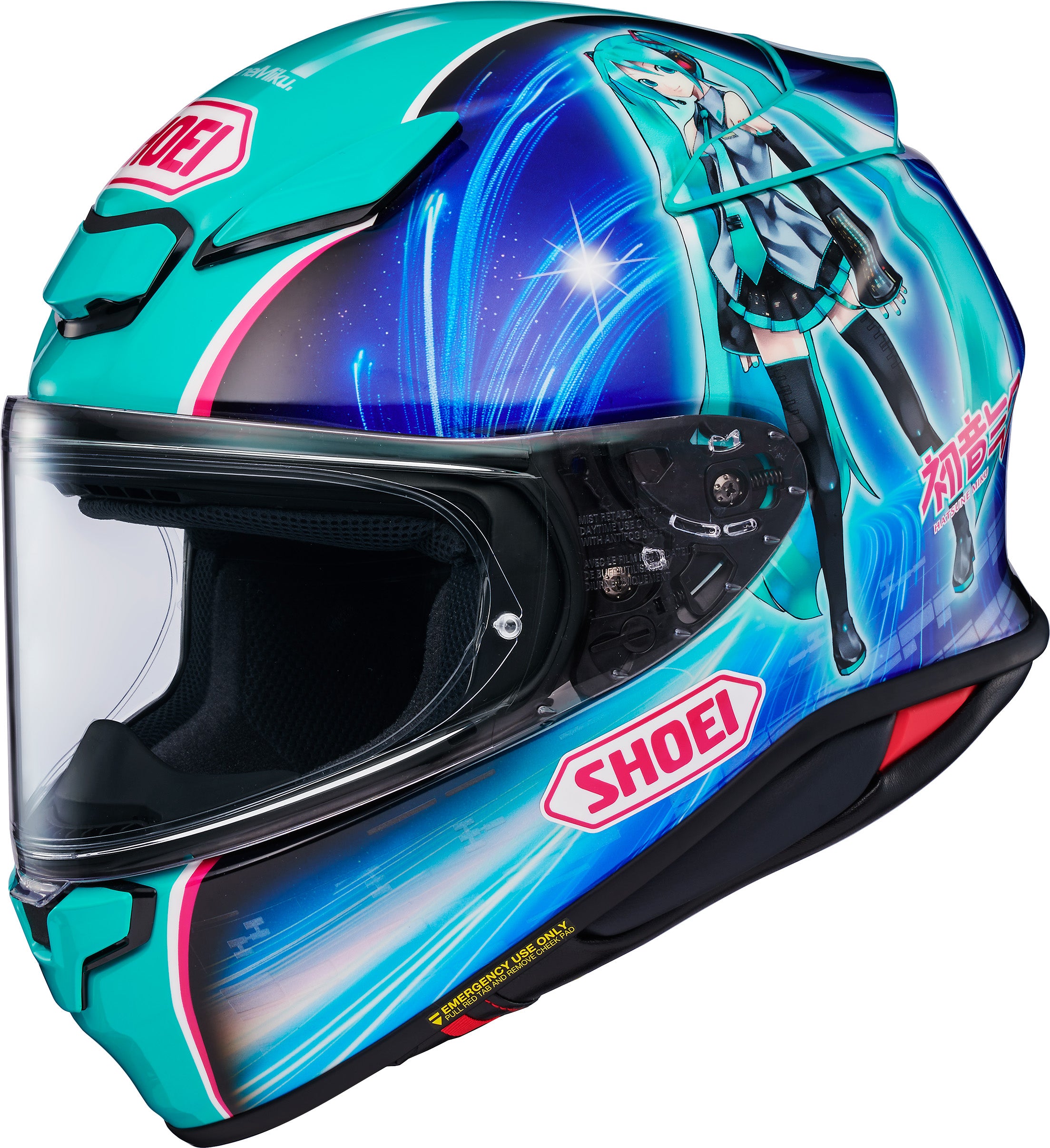 Shoei RF-1400 Hatsune Miku Full Face Helmet