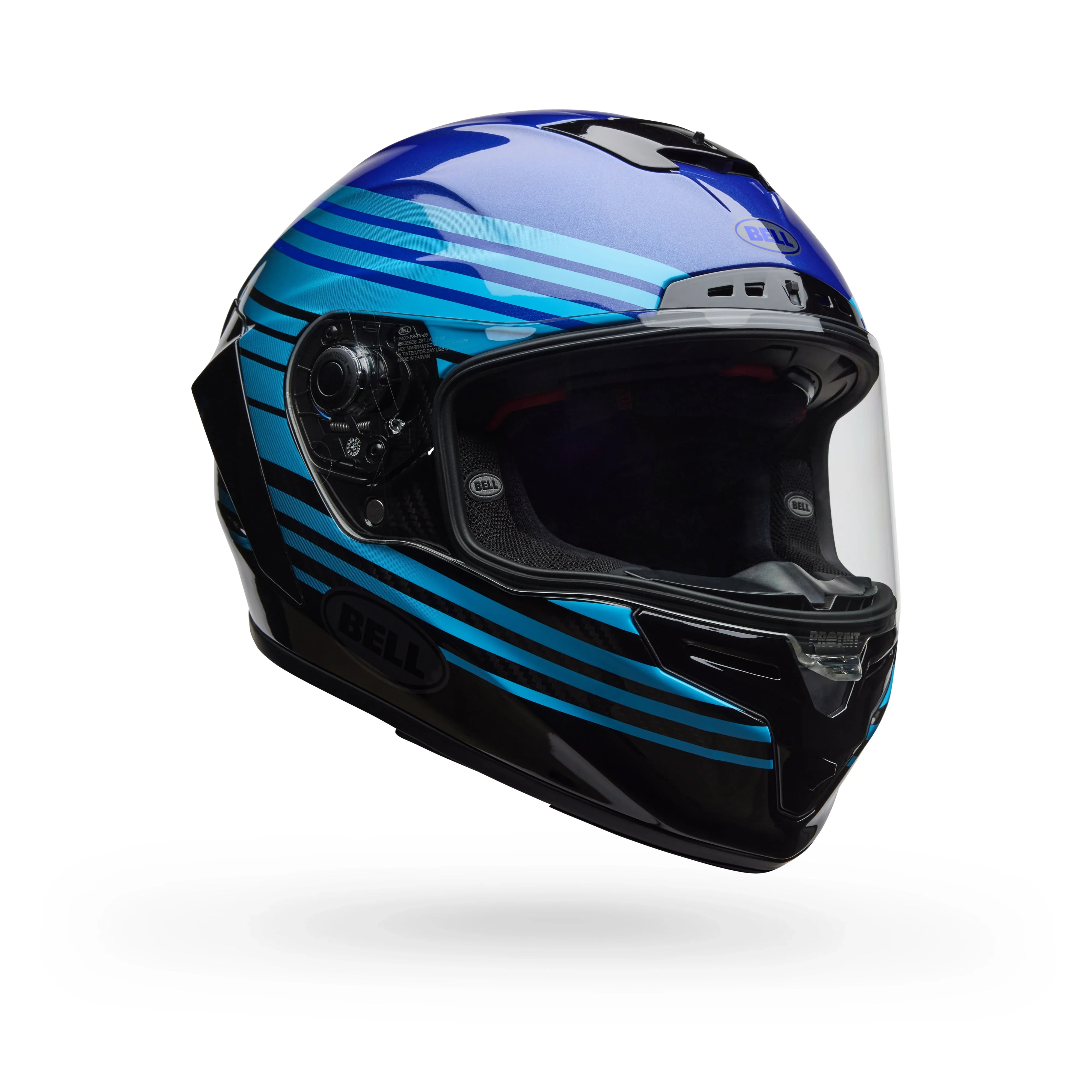 Bell PS RACESTAR DLX DASH BLUE BLACK – The Helmet Shop