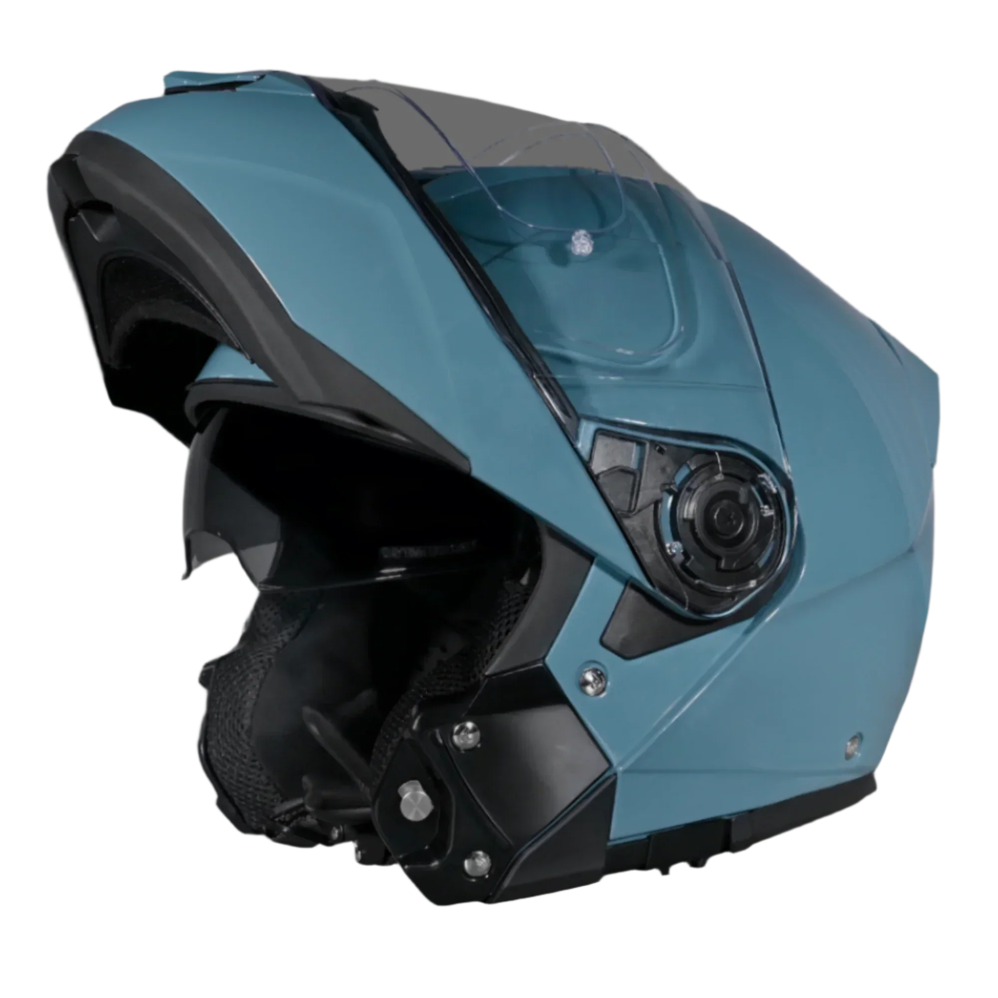 bluetooth motorcycle helmet blue JYD-C68 Headset for Riders now equipped with a built Daytona Glide Modular Motorcycle Helmet
