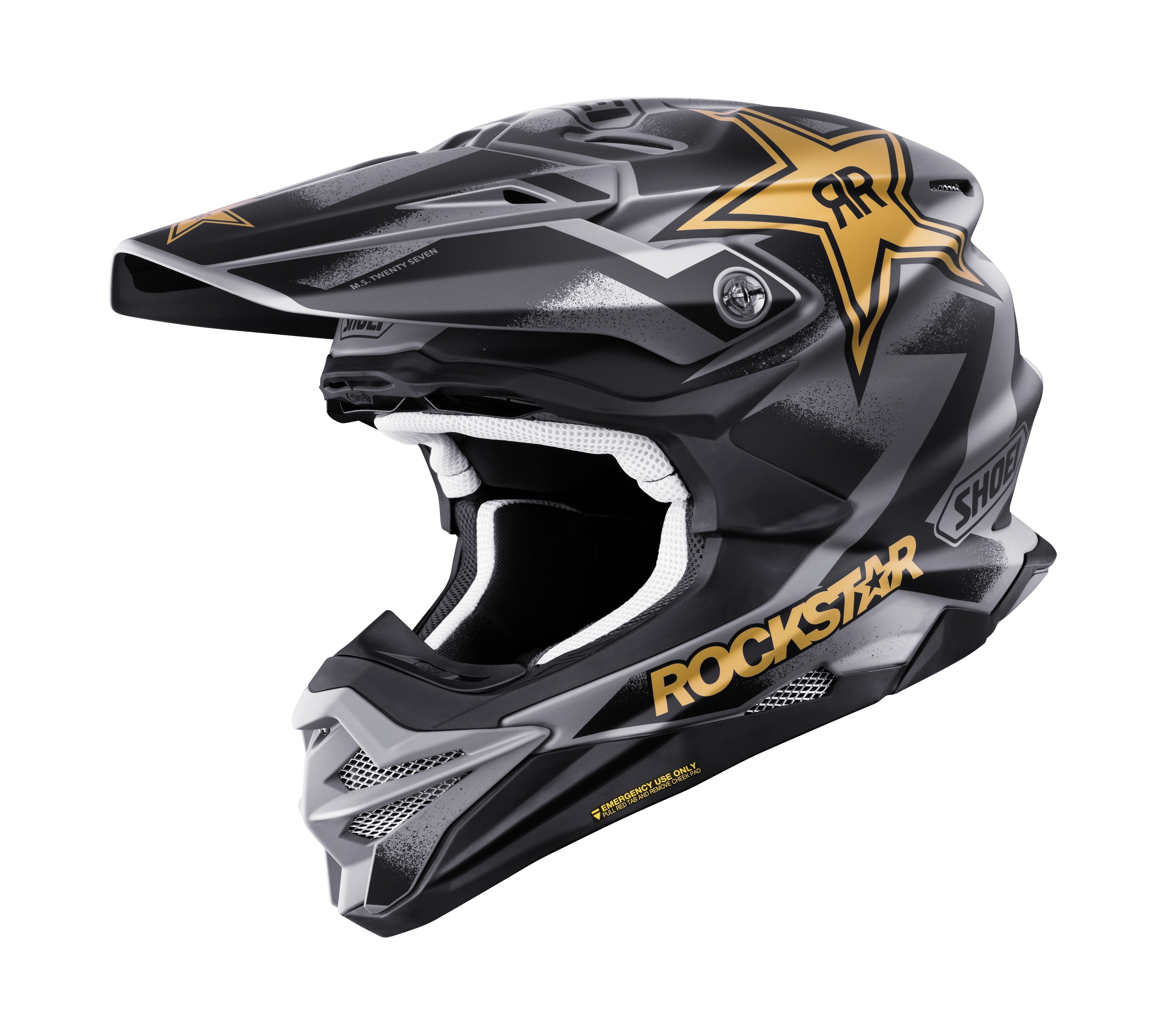 Shoei VFX-EVO Malcolm Stewart MS27 Helmet LG