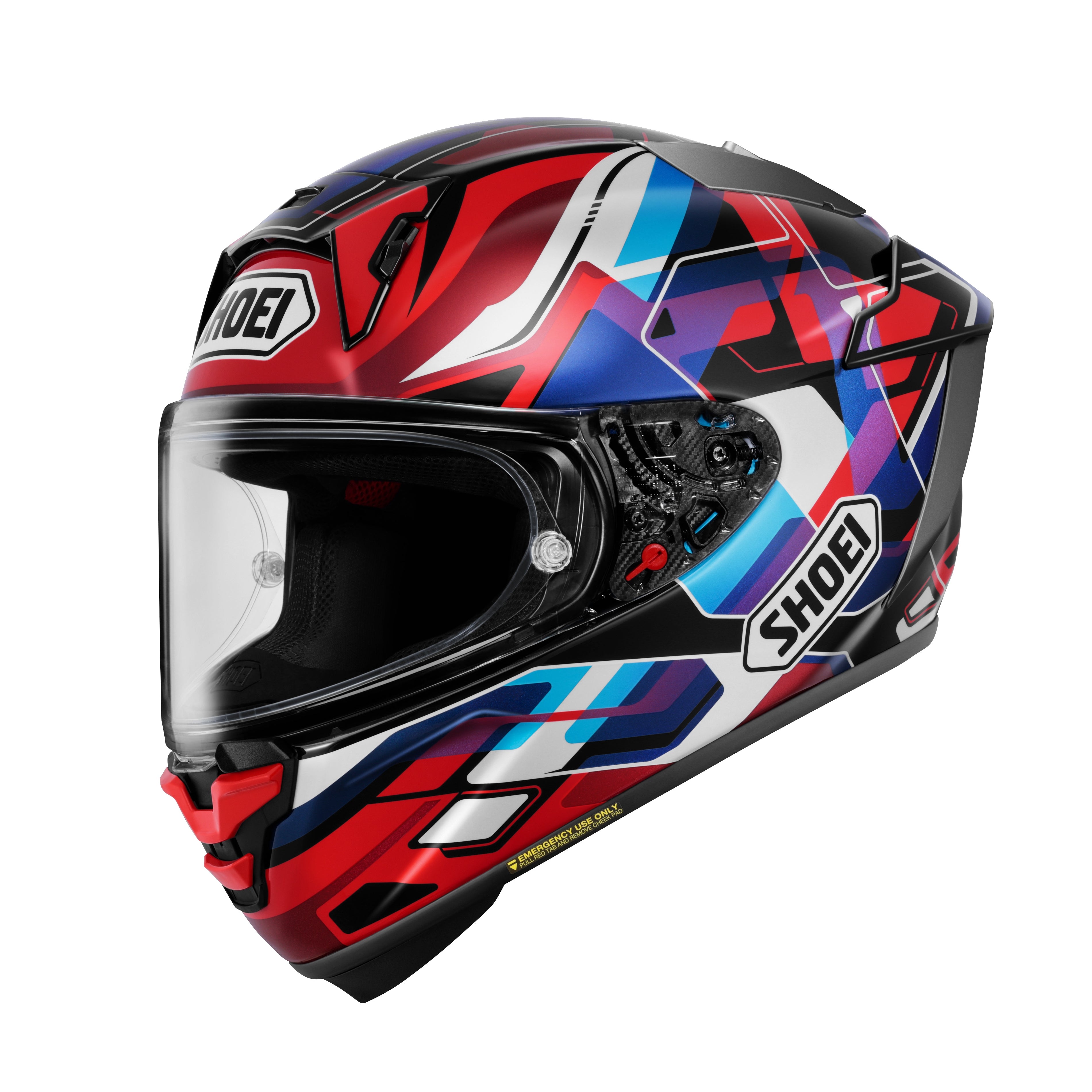 SHOEI X-15 FULL FACE HELMET VALION TC-10