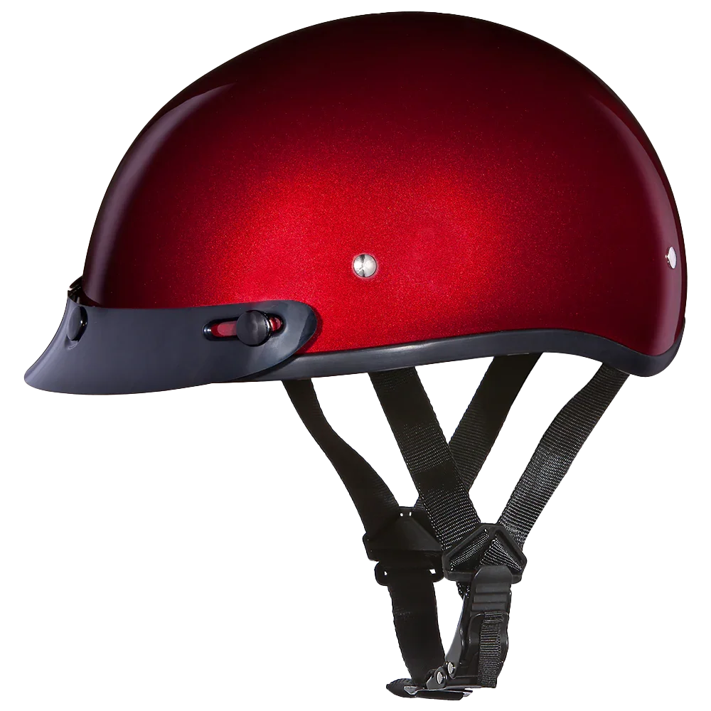 ece motorcycle helmet skull cap style RUANLOV Retro Half Helme Open-Face DOT/ECE Approved Jet Low Profile Half Shell Helmet with Sun Visor Vintage German Motorbike Helmets (A M=57) : Automotive Large half shell skull helmet in Dull Black offers comfort and safety for motorcycle Daytona Skull Cap Helmet Black