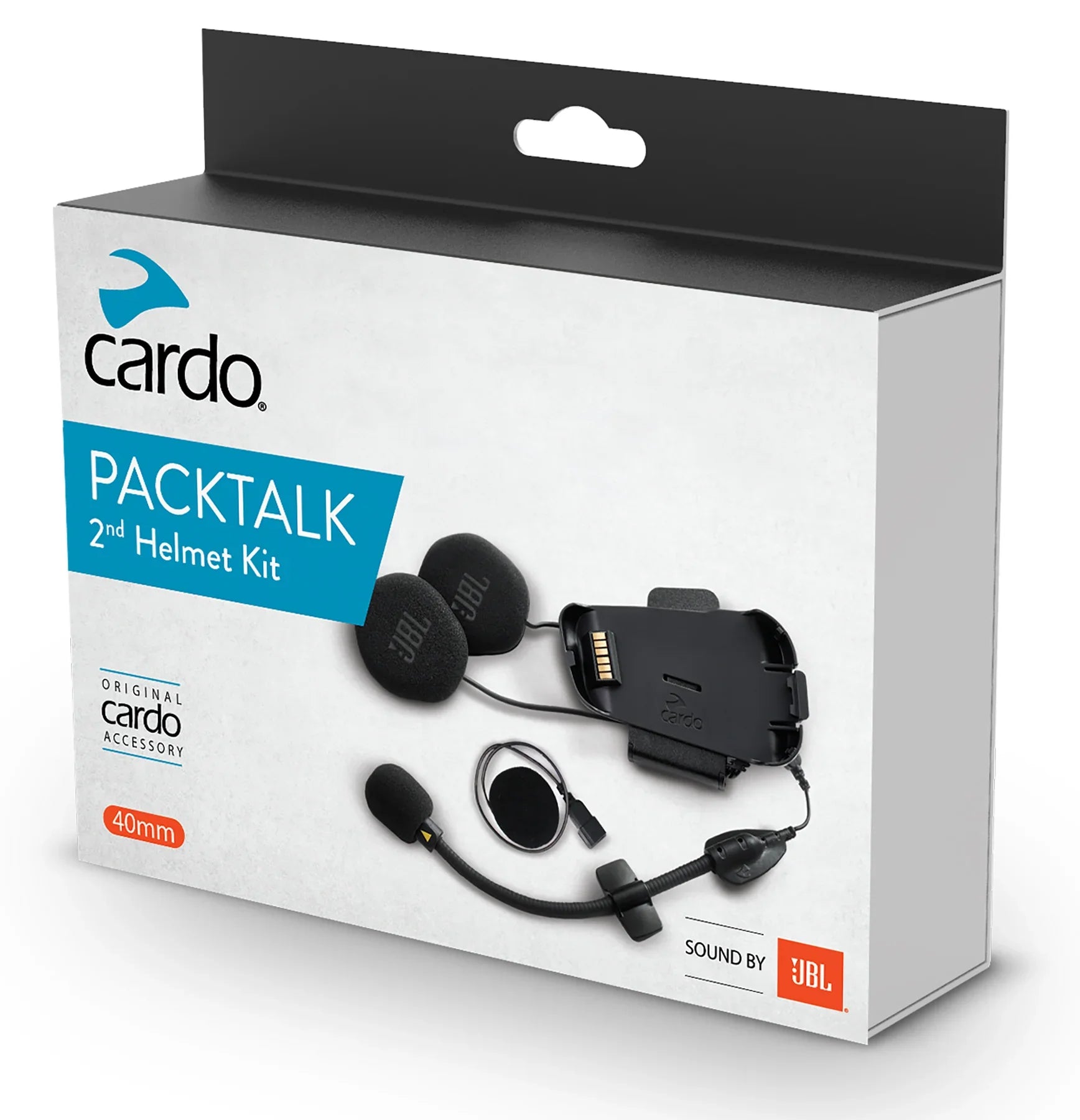 CARDO PT BOLD/BLK 2ND HLMT KIT JBL – The Helmet Shop