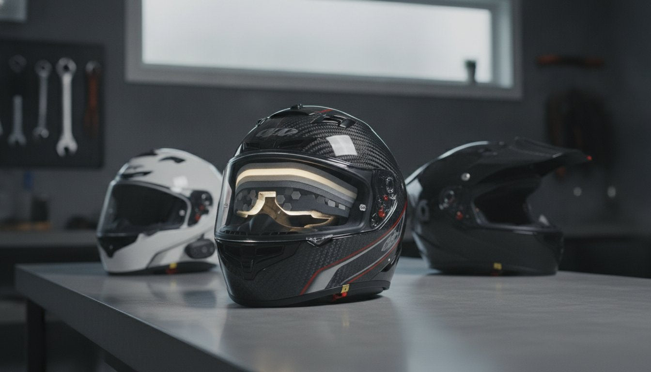 dot ratings motorcycle helmets S-M7 Cast Helmet ECE06/DOT - Helmet Certified Security VEVOR Full Face Motorcycle Helmet