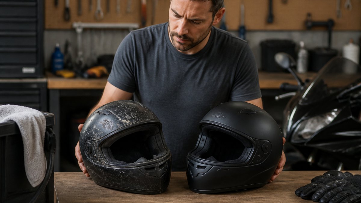 How Often to Replace Motorcycle Helmet
