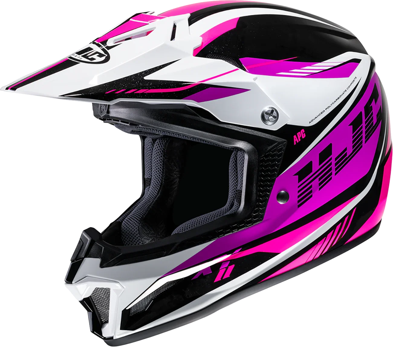 HJC CL-XY 2 Drift Youth Helmet (Large, Pink (MC-8))