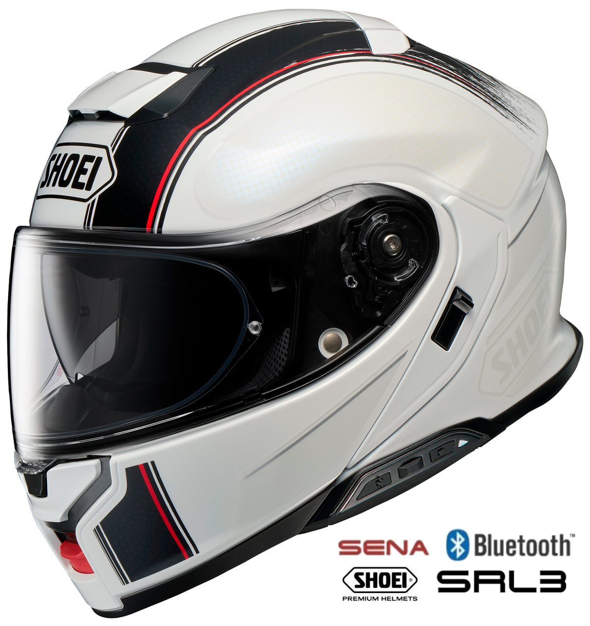Shoei Neotec 3 Graphics + Sena SRL3