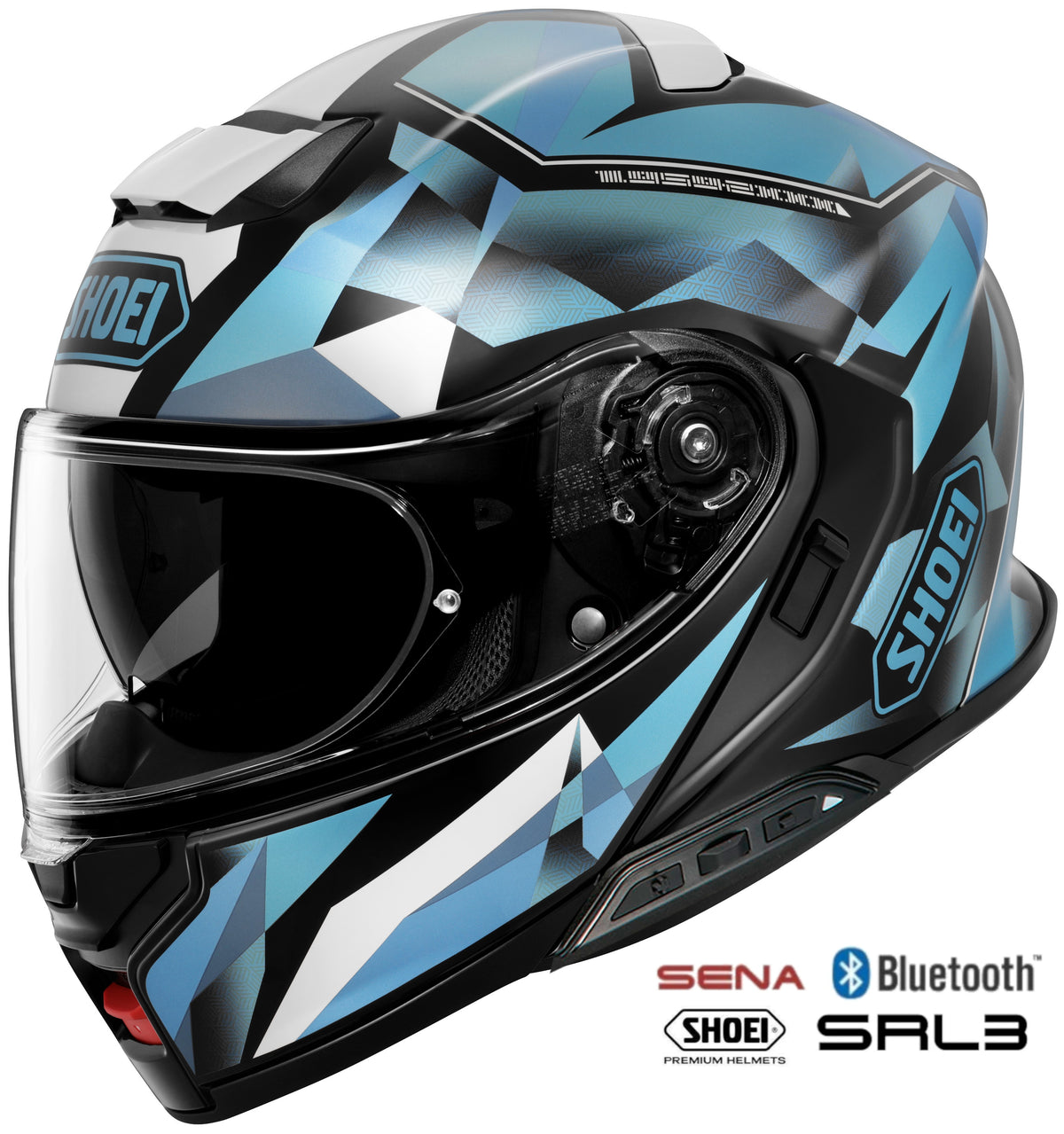 Shoei Neotec 3 Graphics + Sena SRL3