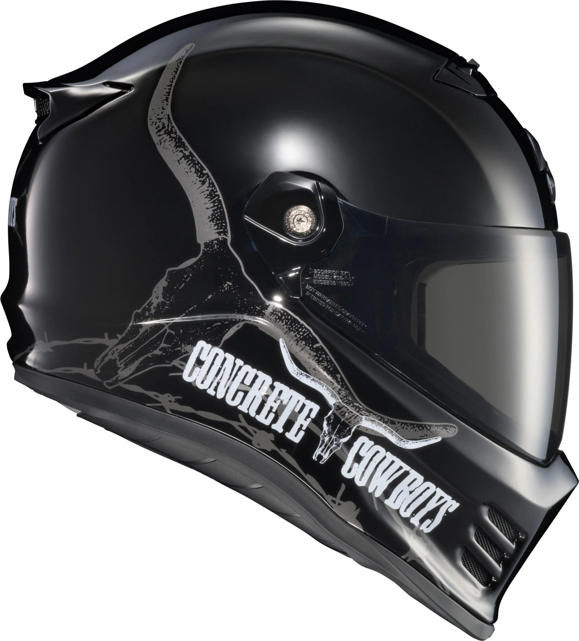 SCORPION EXO 2026 Covert FX Full Face Helmet Concrete Cowboys