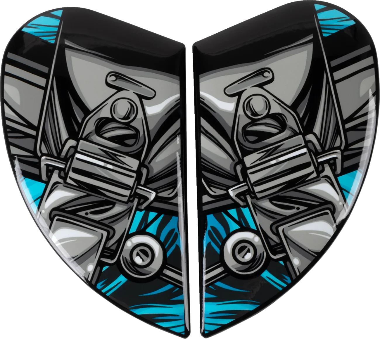 ICON Airframe Pro- Helmet Side Plates - Outbreak