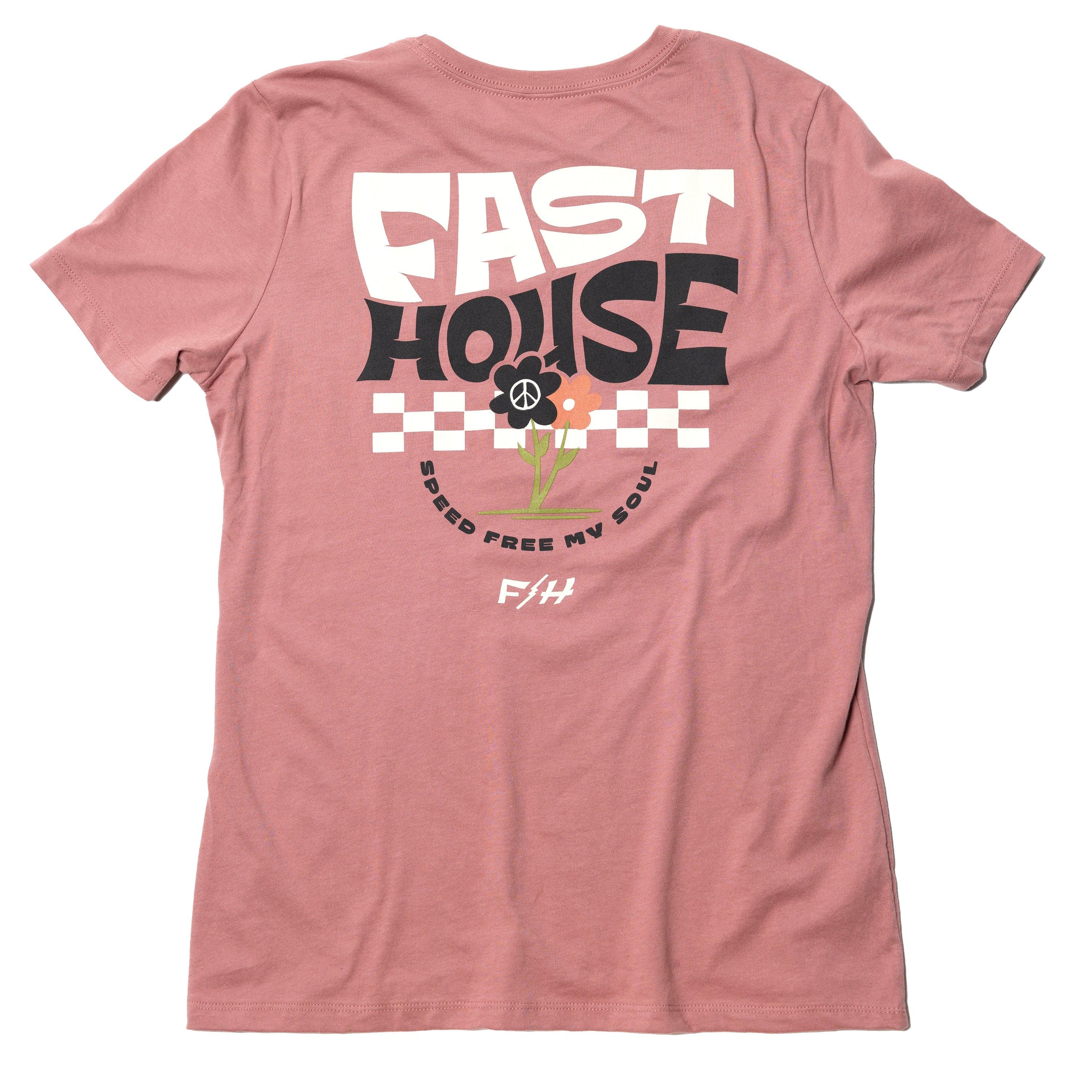 Fasthouse Women's Flourish Short Sleeve Trracotta