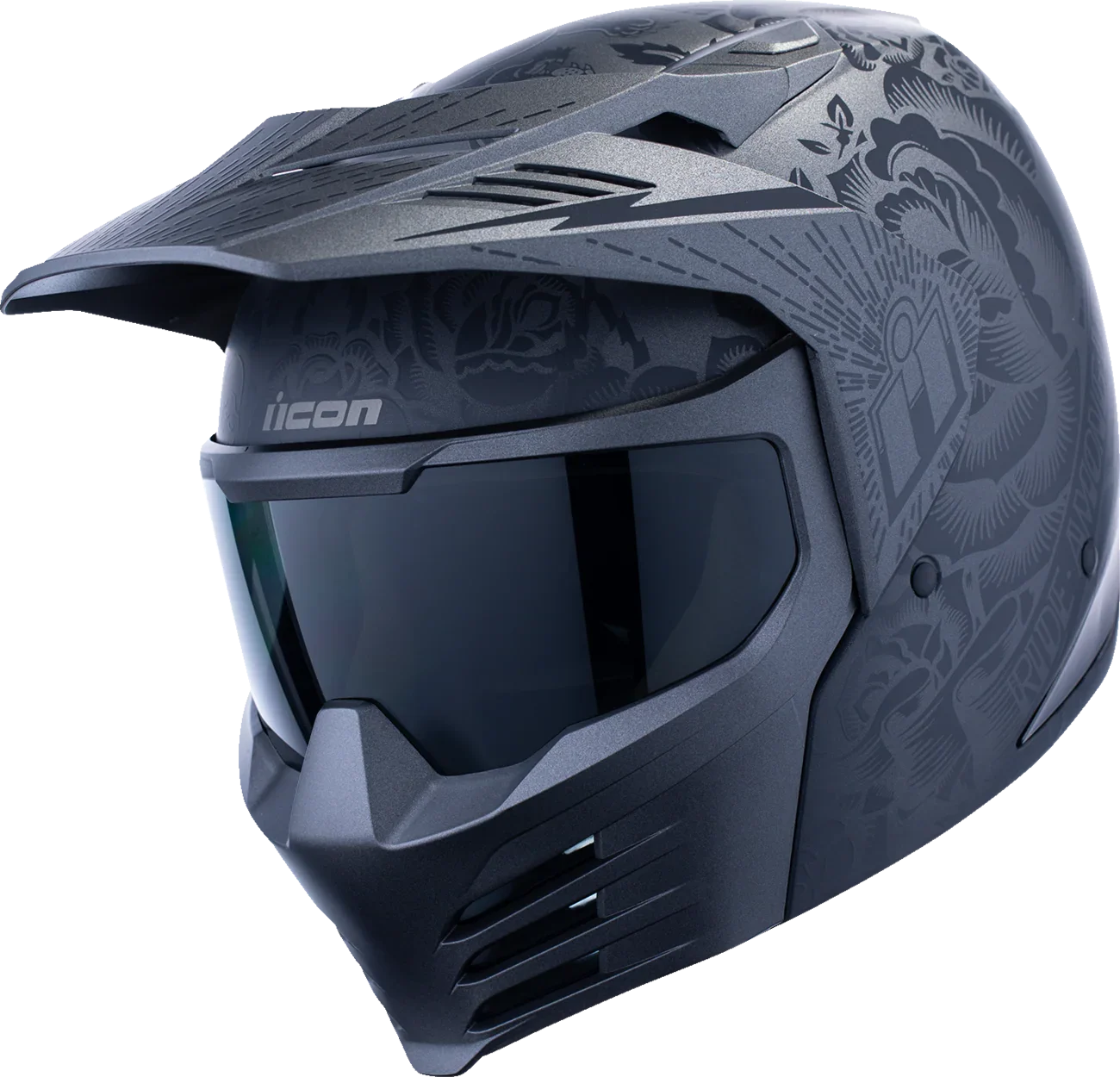 ICON Elsinore- Darkgard Helmet