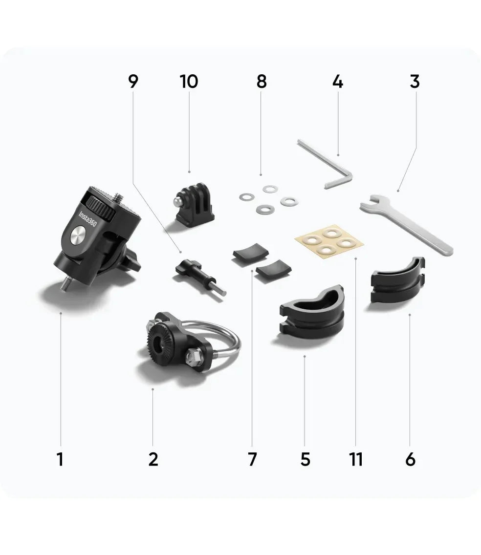 Insta360 Motorcycle U-Bolt Mount