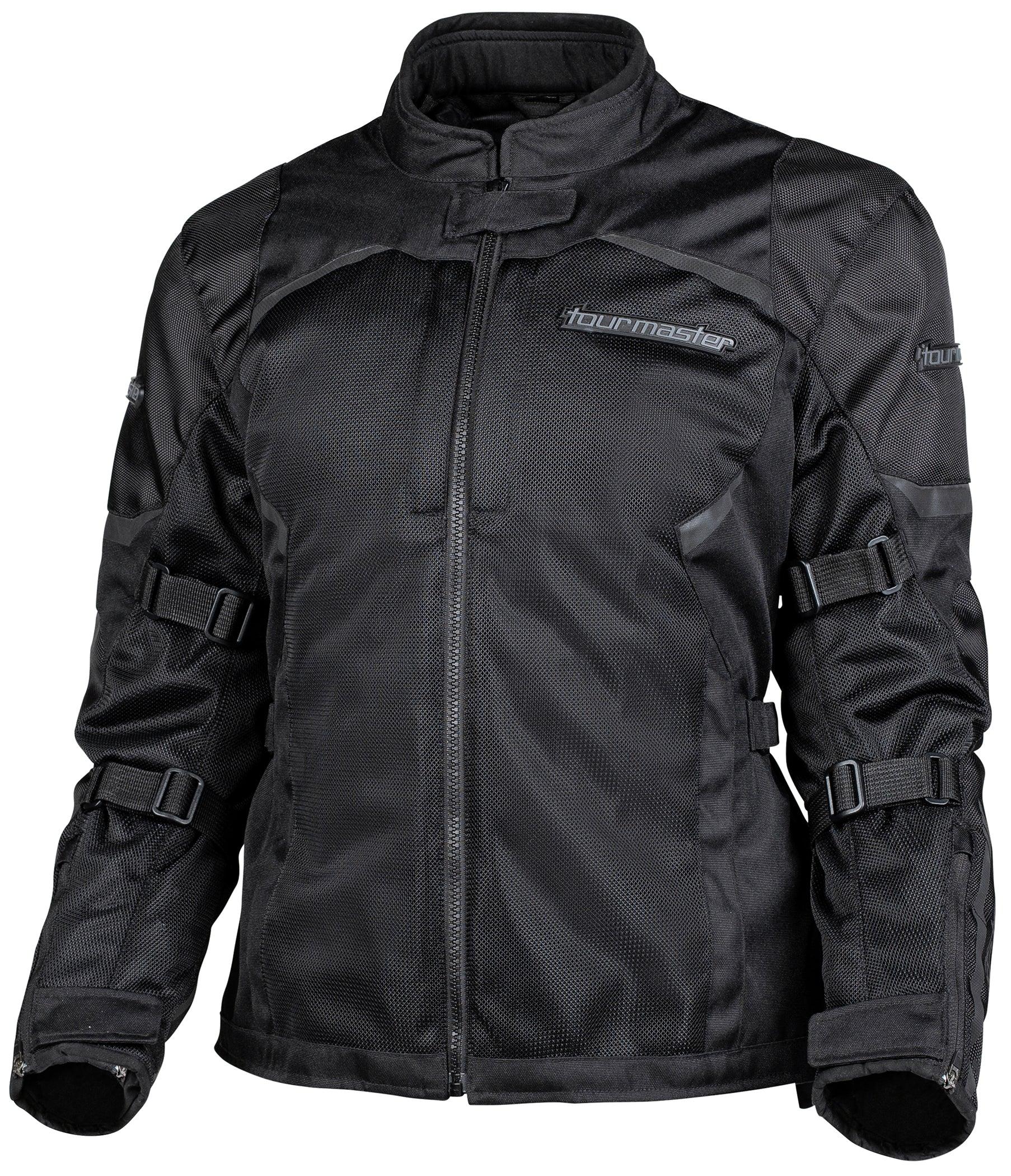 TOURMASTER INTAKE AIR V6 JACKET BLACK/BLACK W