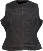 Z1R Women's Denim Vest