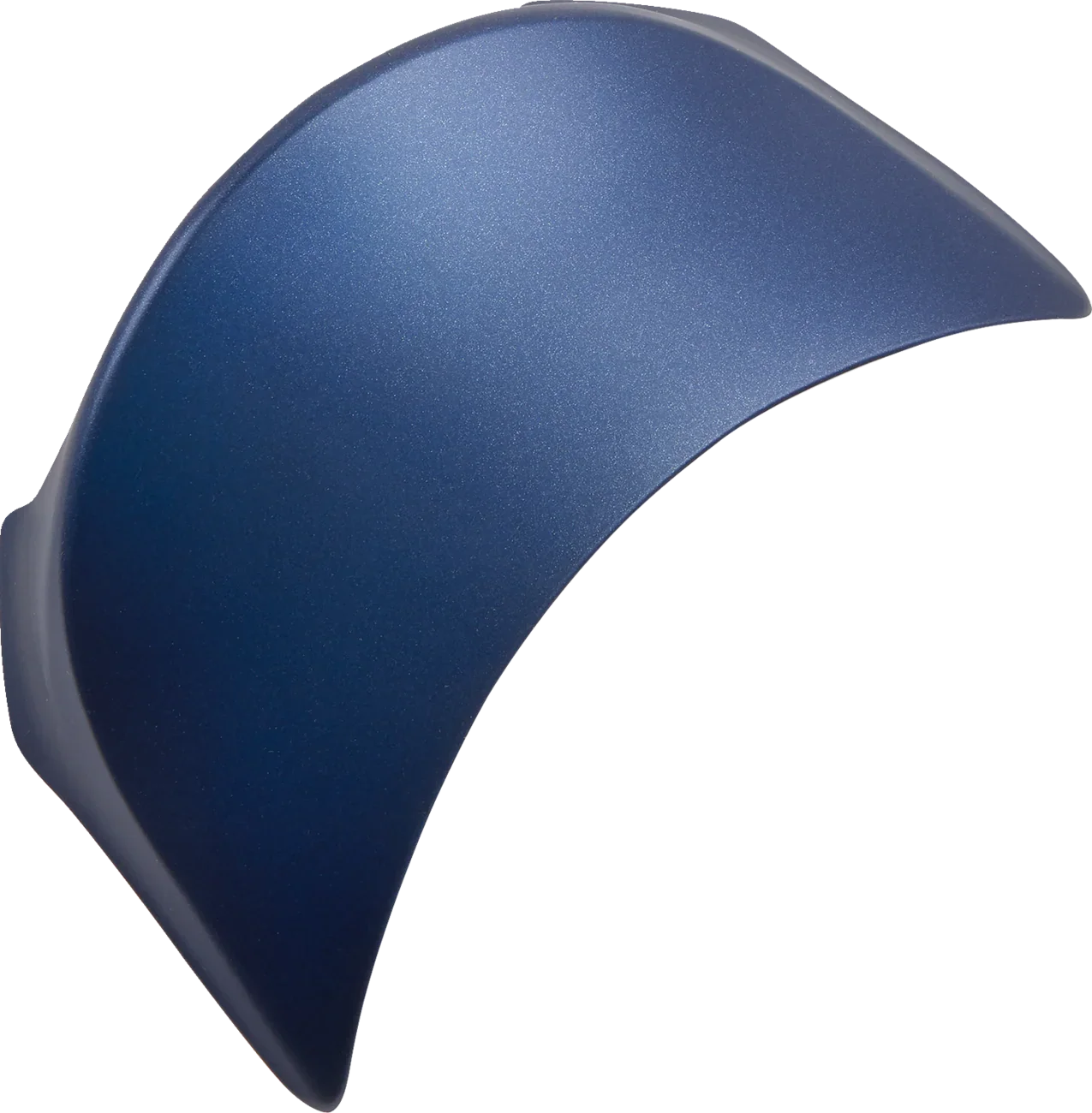Blue motorcycle helmet visor shield accessory for protective gear