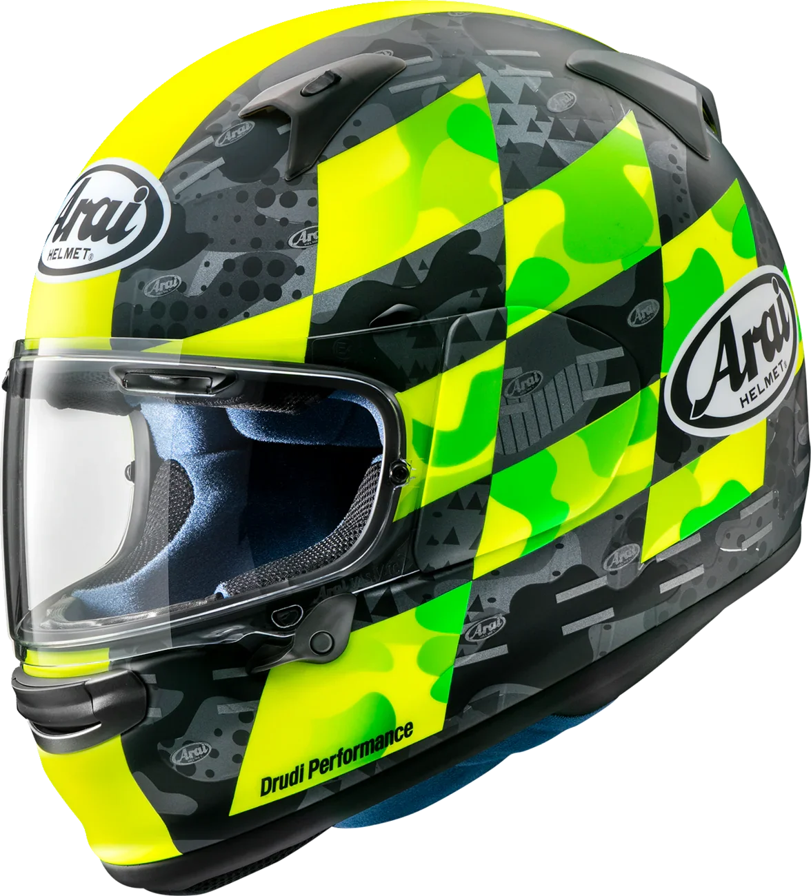Arai Regent-X Helmet - Patch - Yellow Frost