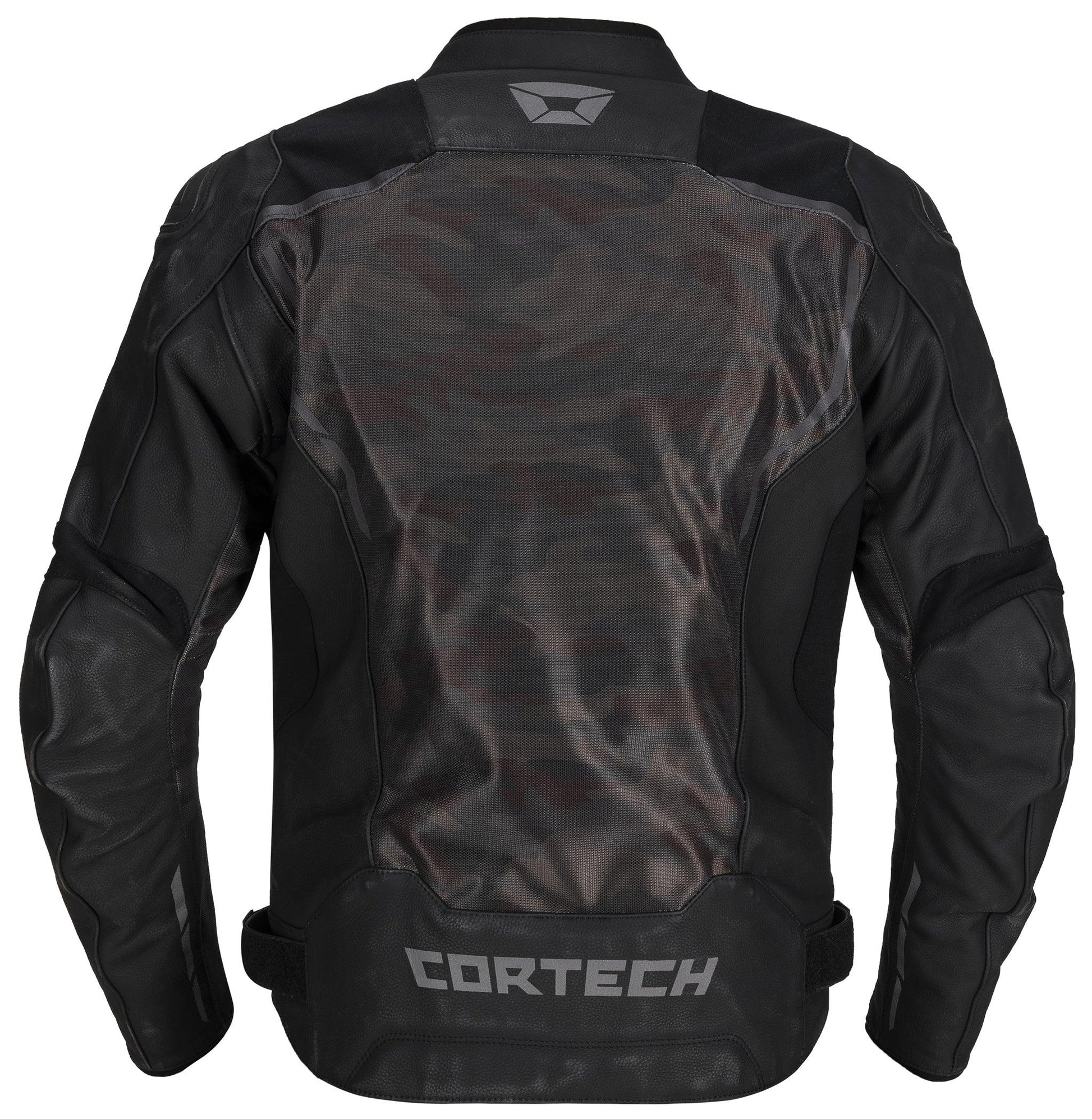TOURMASTER VADER LEATHER JACKET BLACK/CAM