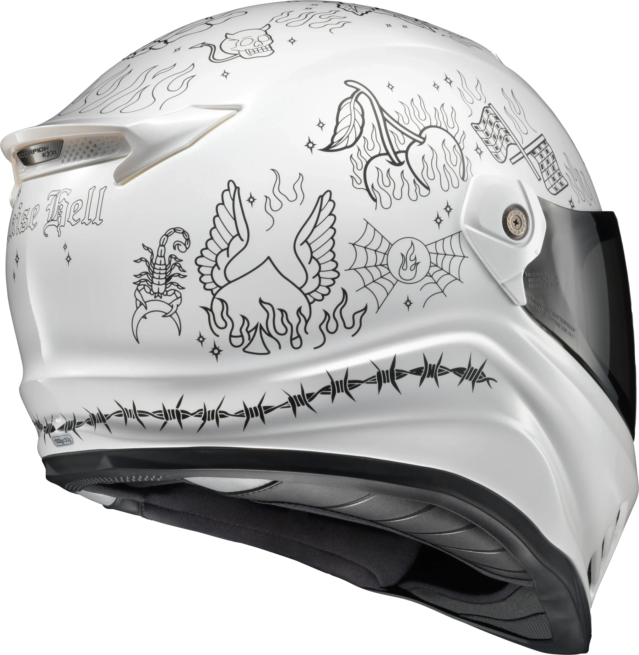 SCORPION EXO Covert FX Full Face Helmet The Litas 2