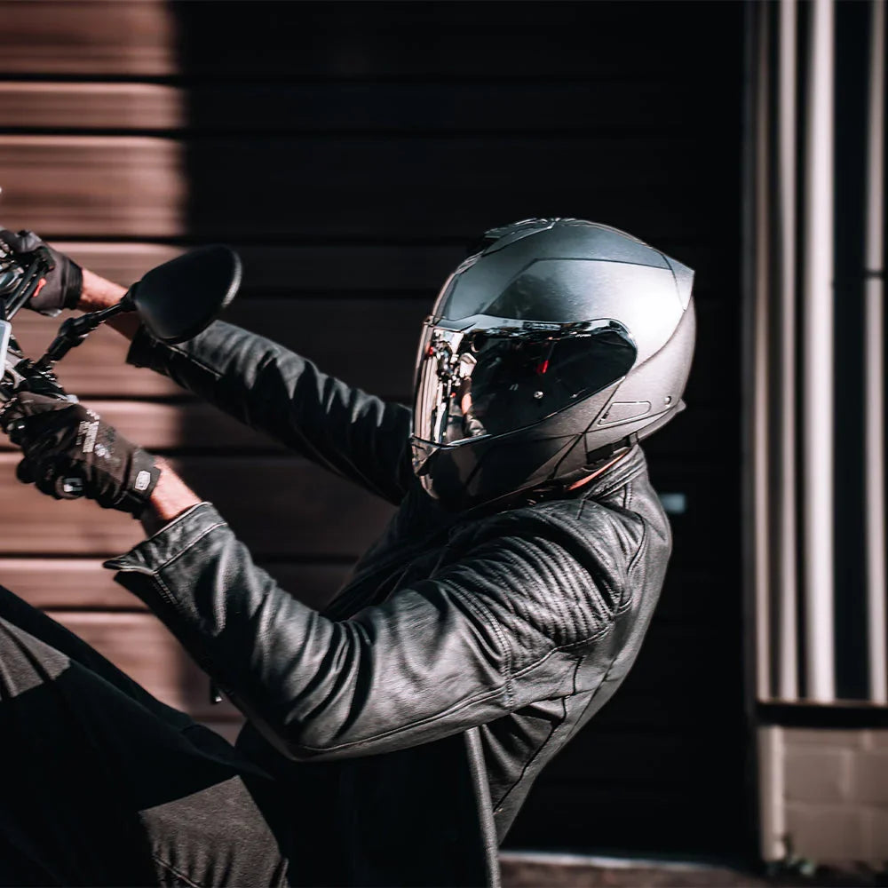 Daytona Glide Modular Helmet – Silver Metallic