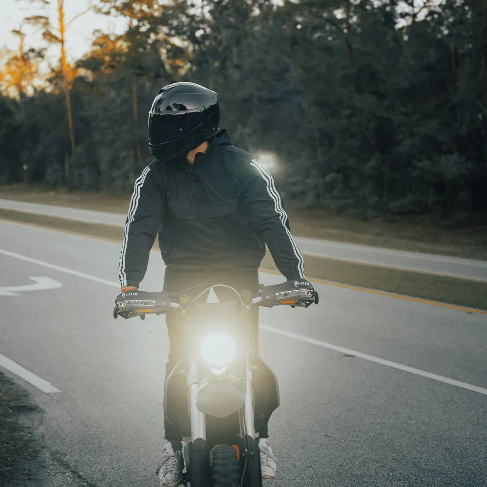 Daytona Helmets Daytona Glide Modular Motorcycle Helmet - DOT Approved, Bluetooth Ready, Dual Visor, Men/Women/Youth - Hi-Gloss Black