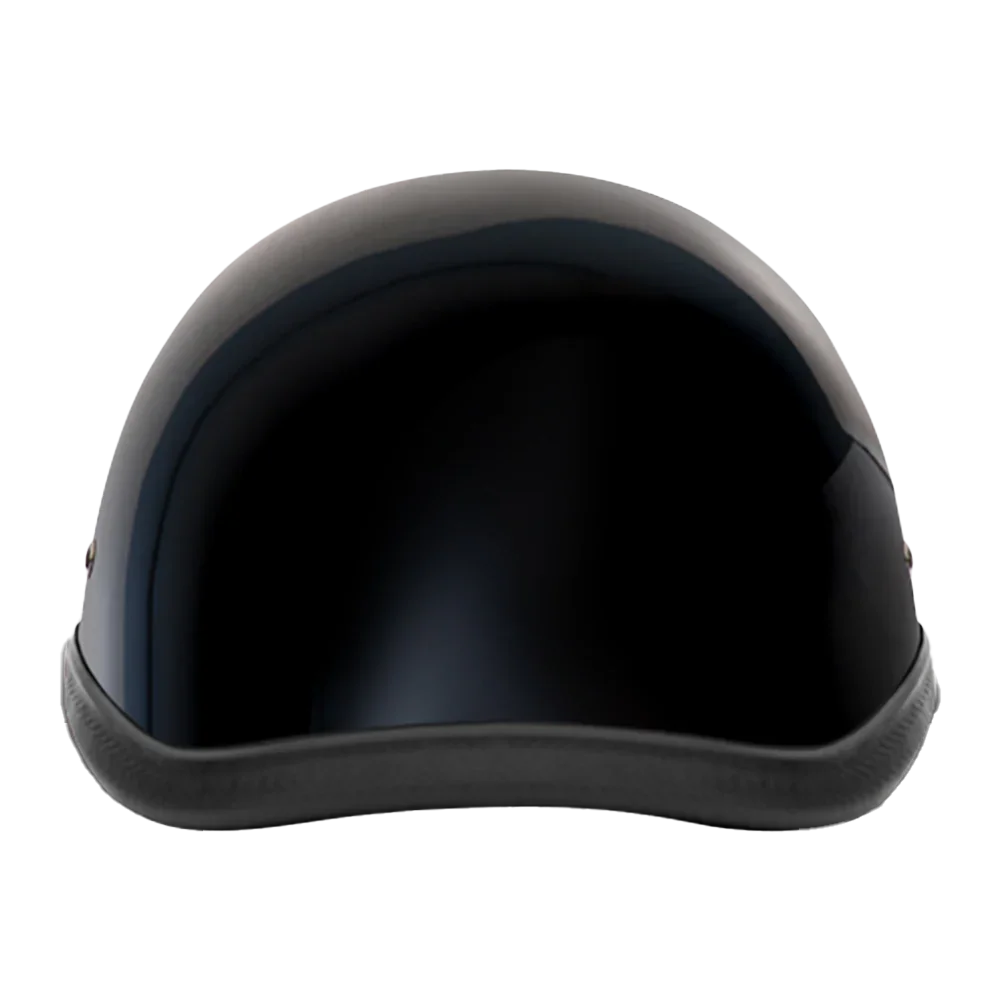 Daytona Helmets Novelty Eagle W/ Snaps- Hi-Gloss Black