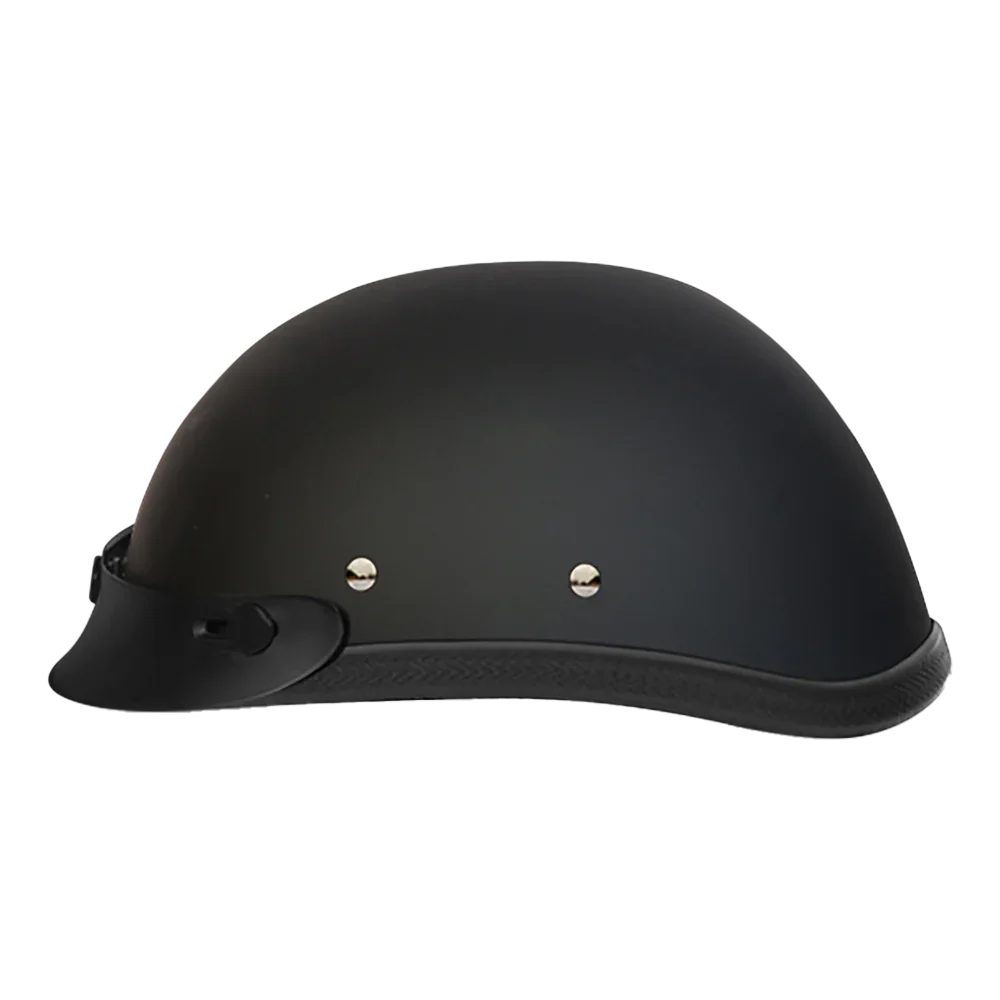 Daytona Helmets Novelty Eagle W/ Snaps- Dull Black