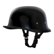 Daytona Helmets Novelty German- Hi-Gloss Black