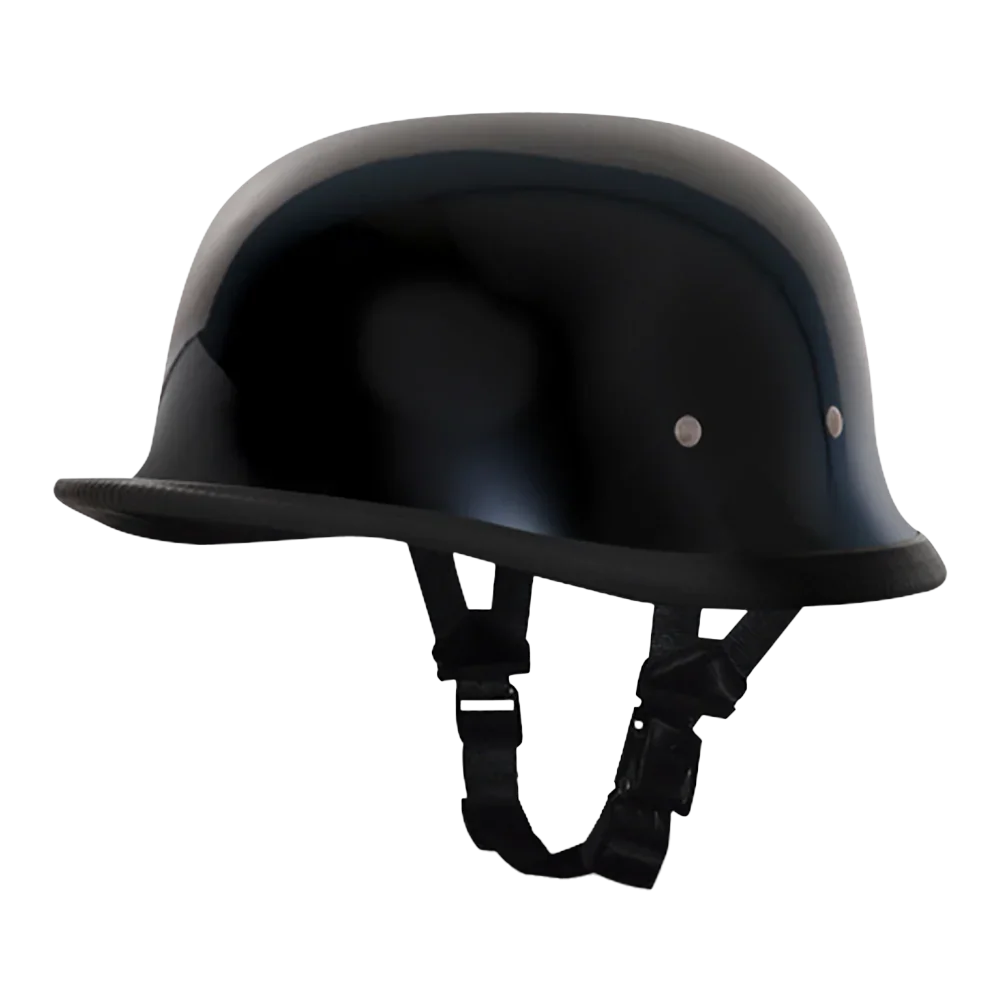 Daytona Helmets Novelty German- Hi-Gloss Black