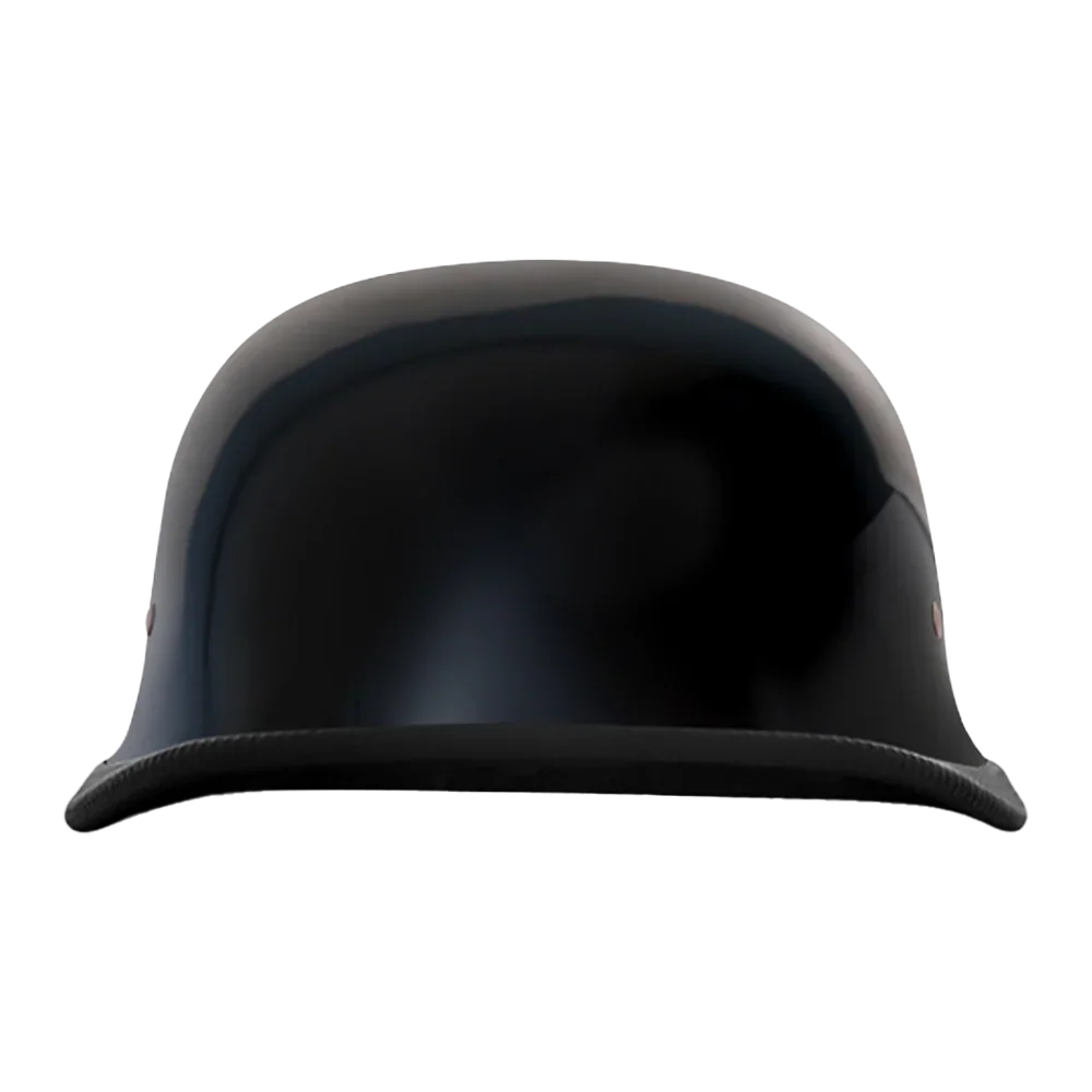 Daytona Helmets Novelty German- Hi-Gloss Black