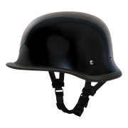 Daytona Helmets Novelty Big German- Hi-Gloss Black