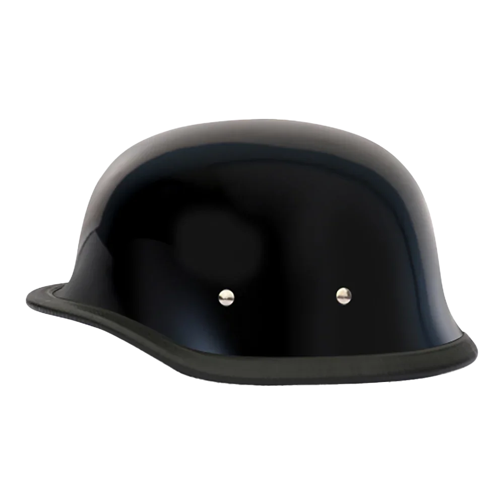 Daytona Helmets Novelty Big German- Hi-Gloss Black