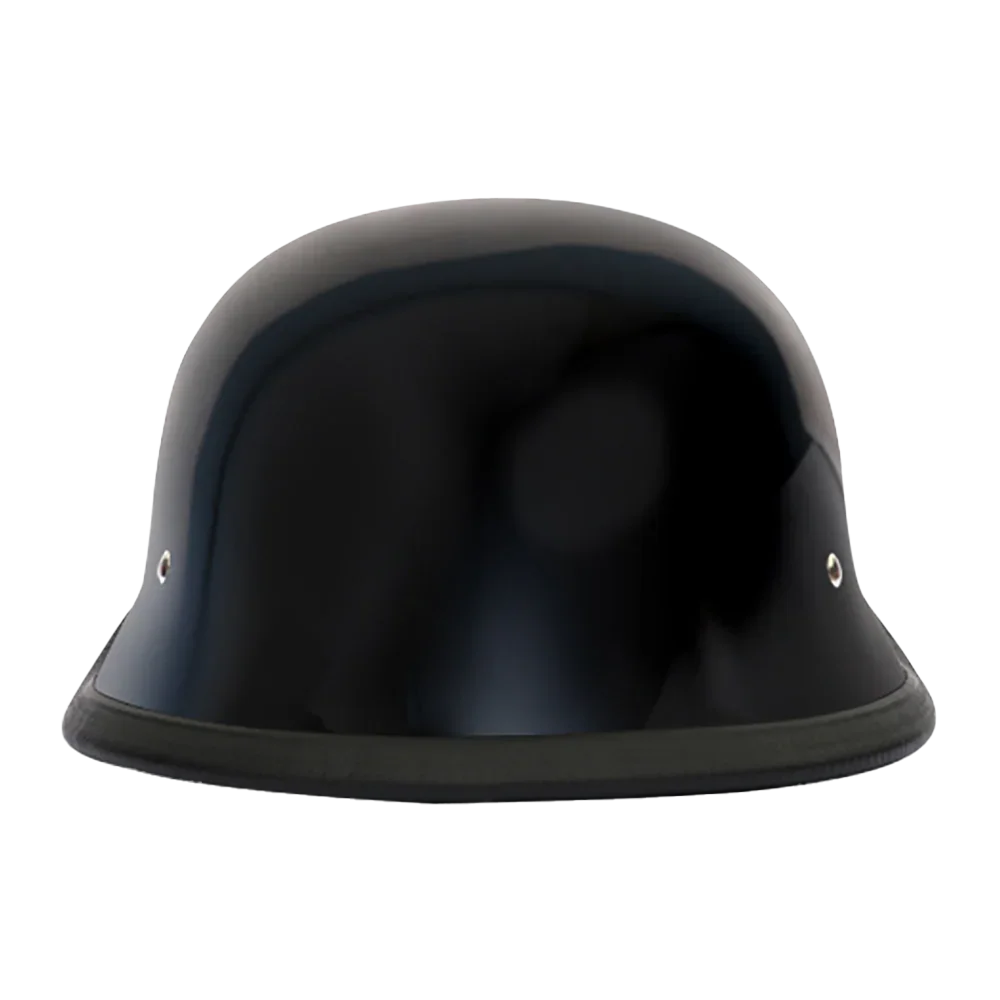 Daytona Helmets Novelty Big German- Hi-Gloss Black