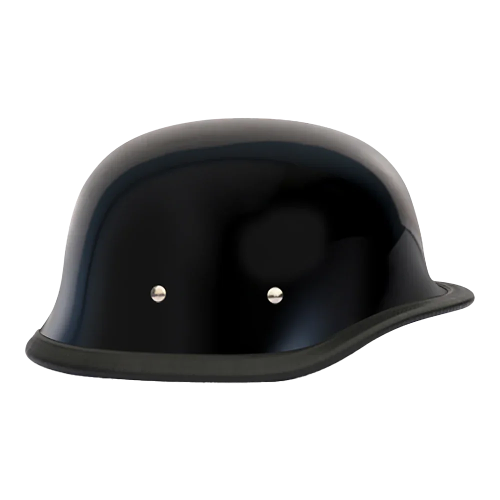 Daytona Helmets Novelty Big German- Hi-Gloss Black