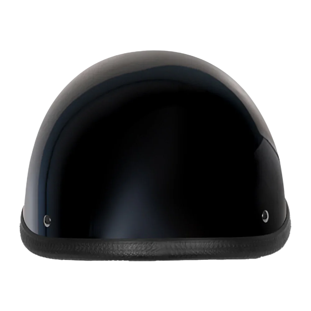 Daytona Helmets Novelty Smokey W/ Snaps- Hi-Gloss Black