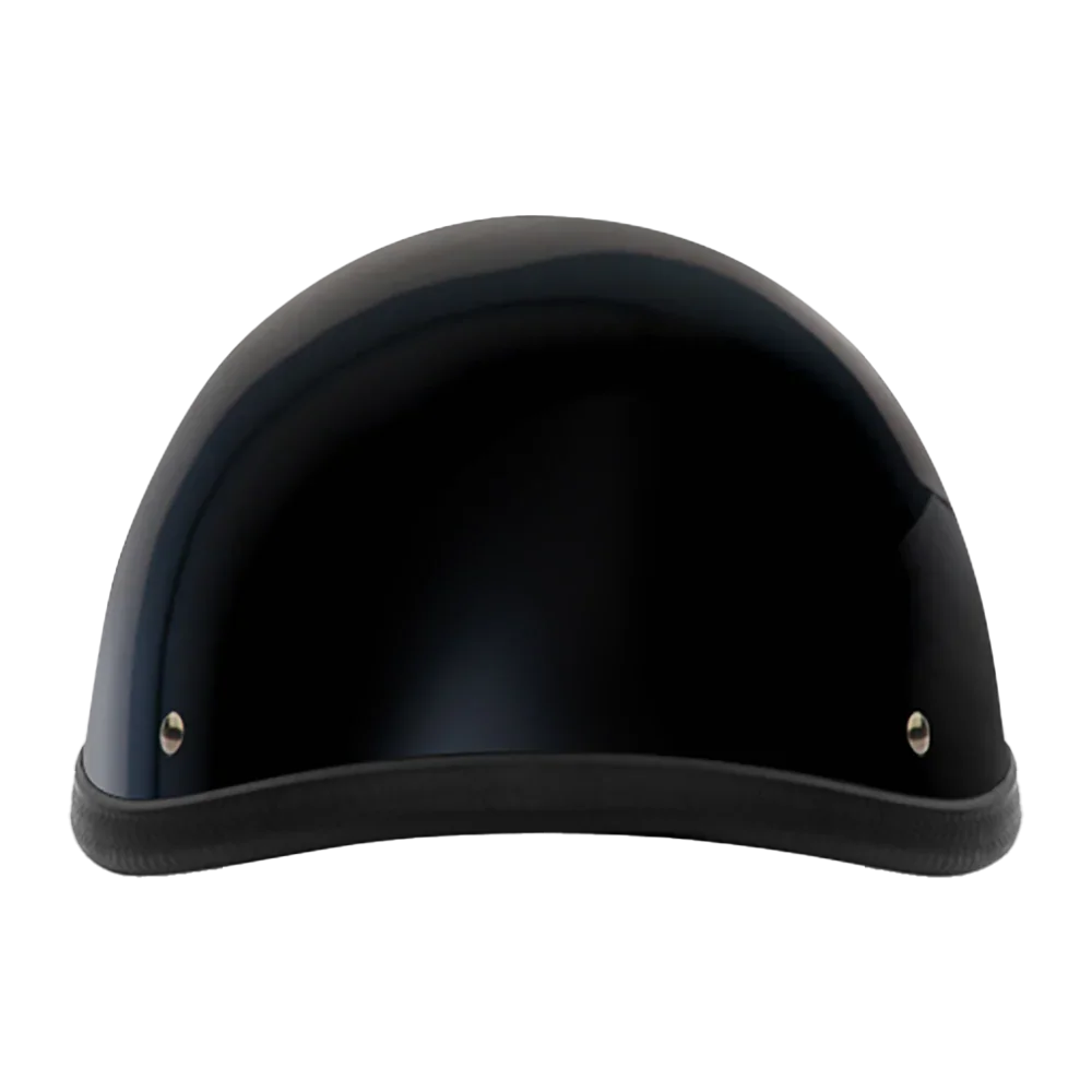 Daytona Helmets Novelty Smokey W/O Snaps- Hi-Gloss Black