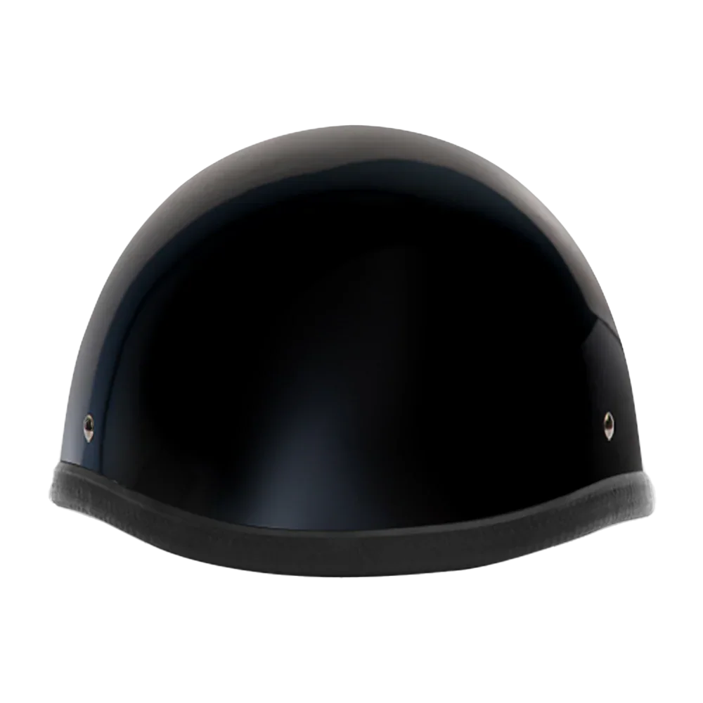 Daytona Helmets Novelty Smokey W/O Snaps- Hi-Gloss Black