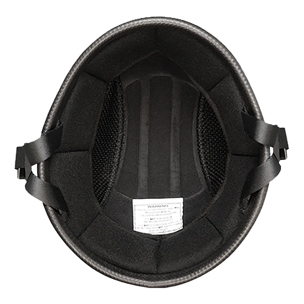 Daytona Helmets Novelty Smokey W/O Snaps- Hi-Gloss Black