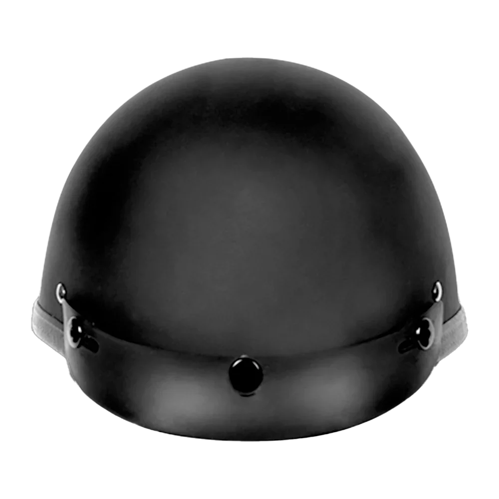 Daytona Helmets Novelty Smokey W/ Snaps- Dull Black