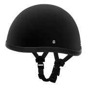 Daytona Helmets Novelty Smokey W/O Snaps- Dull Black