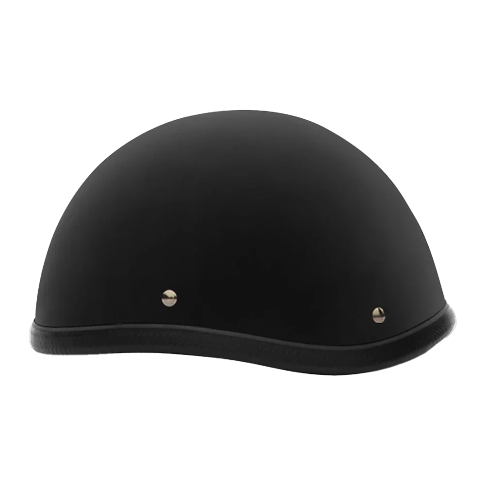 Daytona Helmets Novelty Smokey W/O Snaps- Dull Black