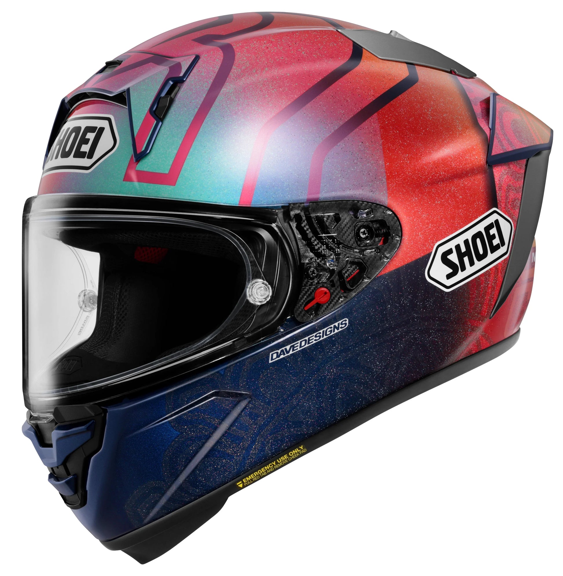 SHOEI X-15 FULL FACE HELMET MARQUEZ HOLI TC-1