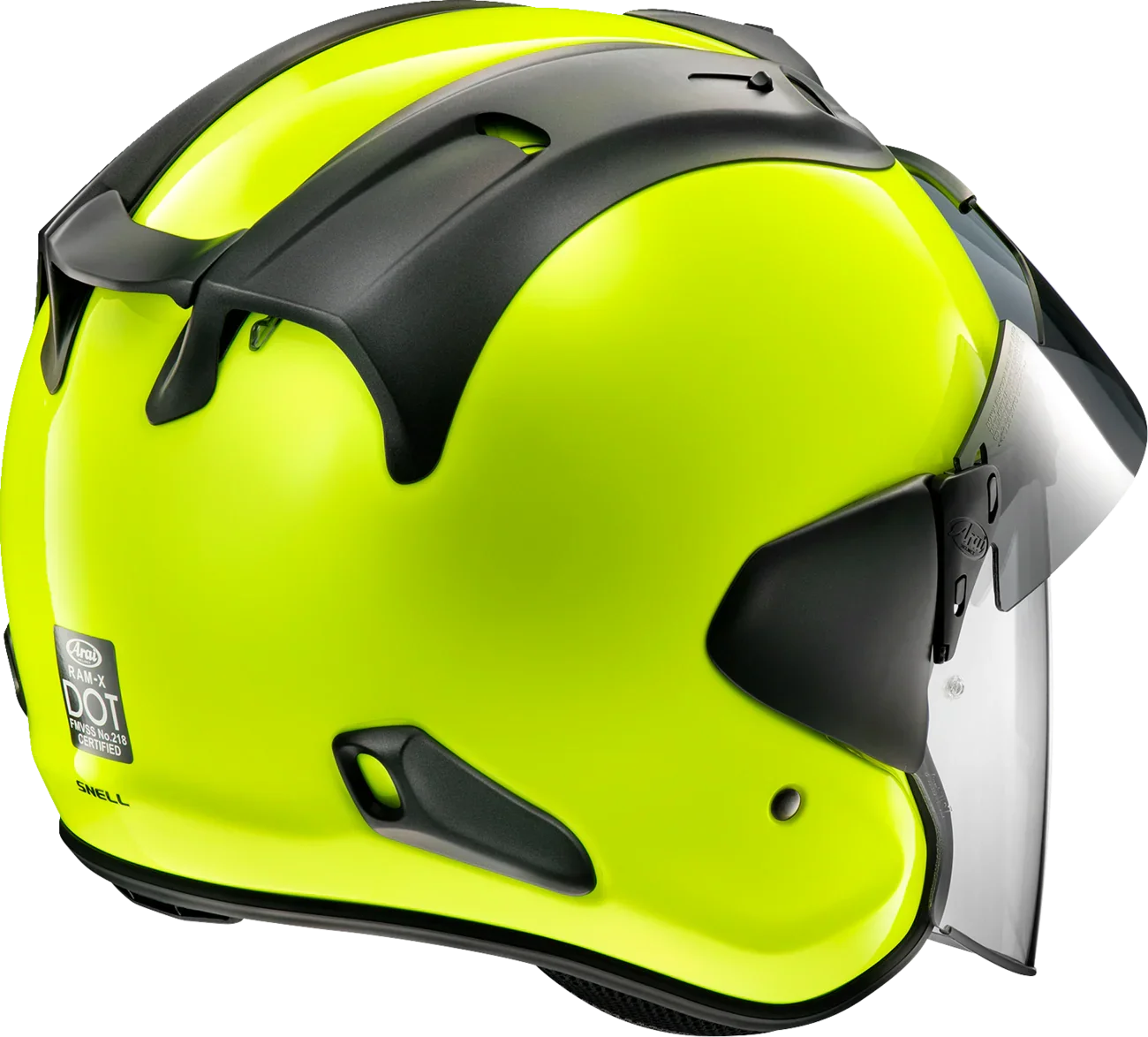 ARAI RAM-X FLOURESCENT YELLOW – The Helmet Shop
