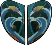 ICON Airframe Pro- Helmet Side Plates - Koi