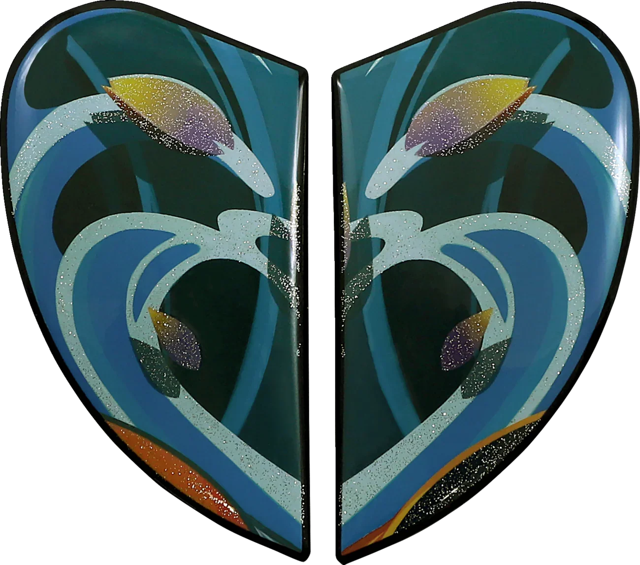 ICON Airframe Pro- Helmet Side Plates - Koi