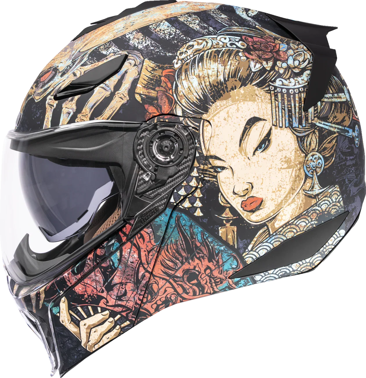 ICON Threshold- Odokuro Modular Helmet