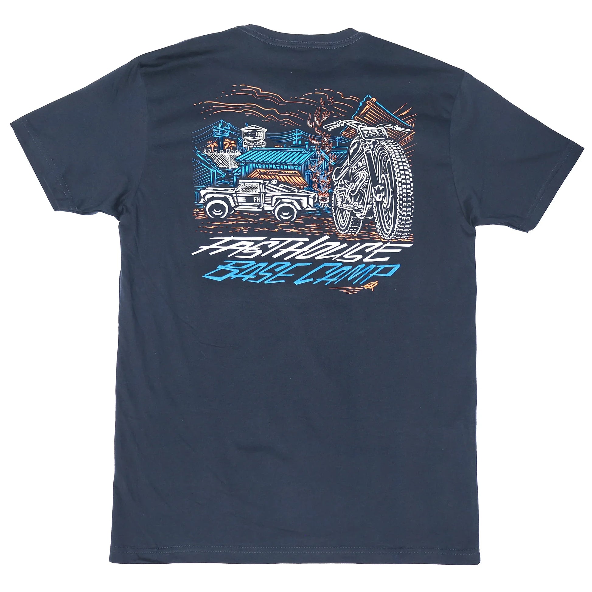 Fasthouse Base Camp Short Sleeve T-Shirt
