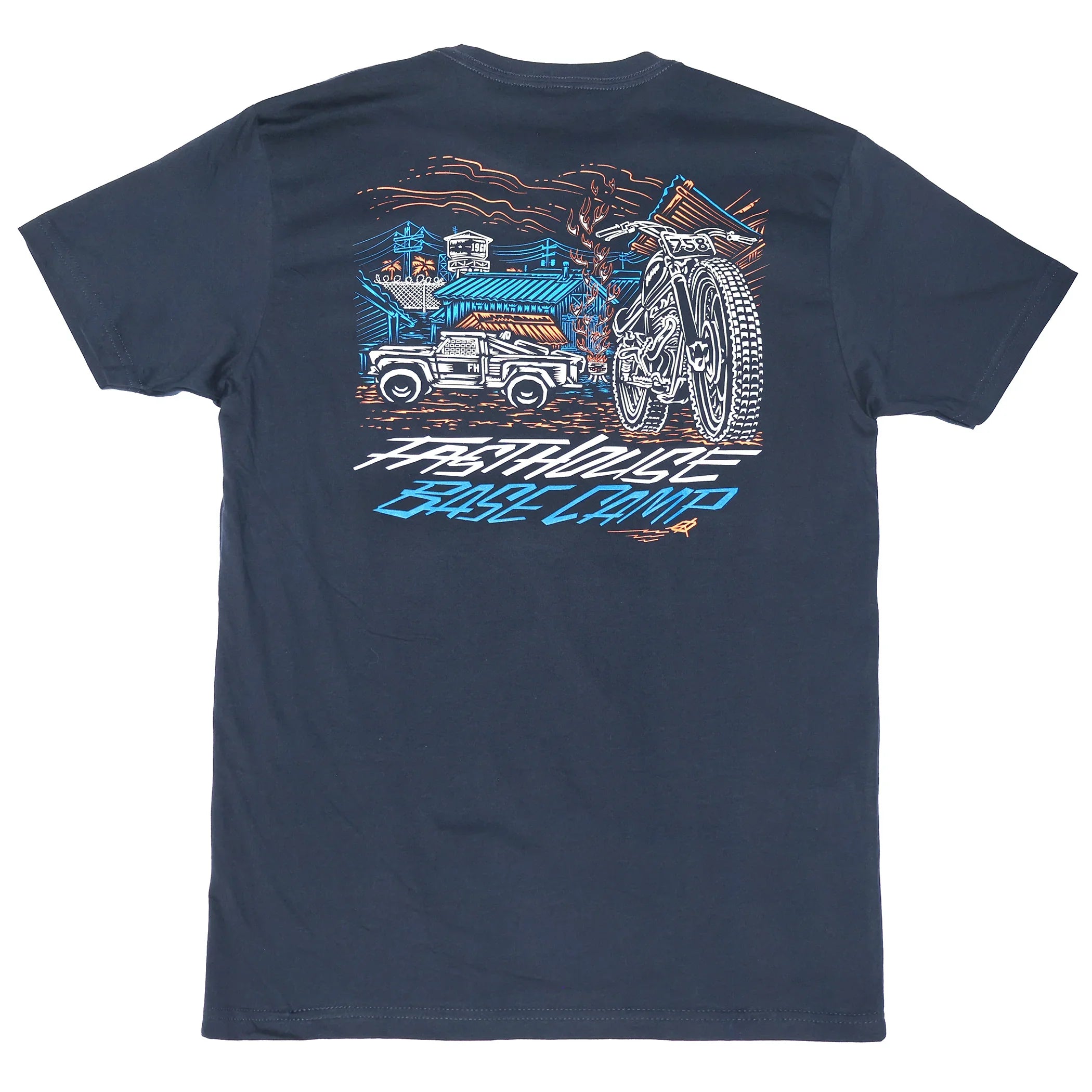 Fasthouse Base Camp Short Sleeve T-Shirt