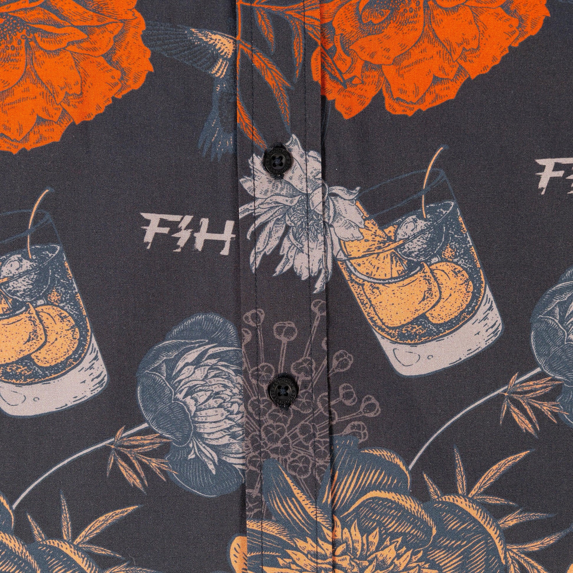 Fasthouse Scene Short Sleeve Button-Up Shirt